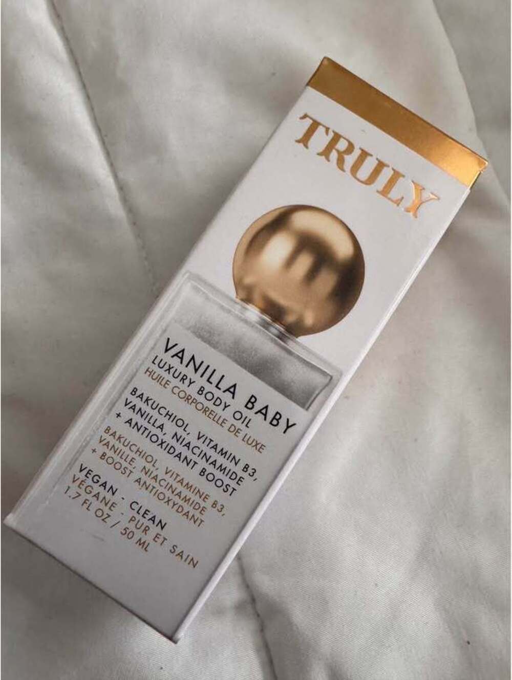 Truly Beauty Vanilla Baby Luxury Body Oil
